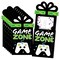 Big Dot of Happiness Game Zone - Pixel Video Game Party or Birthday Party Money and Gift Card Sleeves - Nifty Gifty Card Holders - Set of 8